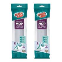 Kit 2 Refil Mop Evo Espuma Pva Dobrável Rodo Limpeza Magico Flash Limp RMOP7673