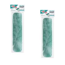 Kit 2 Refil Mop Limpa Janelas com Cabo Extensível Microfibra Flash Limp RMOP6071 Kit 2 Refil Mop Limpa Janelas com Cabo Extensível Microfibra Flash Limp RMOP6071