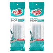 Kit 2 Refil Mop Limpeza Geral Plus PVA Flash Limp RMOP7671