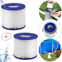 Kit 2 Refil Para Filtro Bomba De Piscina Vazao 2200l/h Mor