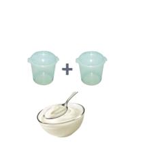 Kit 2 Refil Pote Para Iogurteira Elétrica Izumi Kit 2 Refil Pote Para Iogurteira Elétrica Izumi