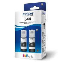 Kit 2 Refil Tinta Para Impressora Epson 544 T544120 Garrafas Preto