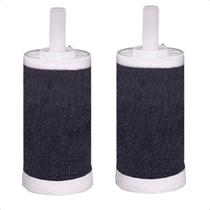 Kit 2 Refil Vela Para Filtro de Torneira Carvão Ativado Redução de Cloro Purificação de Água Kit 2 Refil Vela Para Filtro de Torneira Carvão Ativado Redução de Cloro Purificação de Água