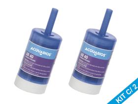 Kit 2 Refil Vela Universal Torneiras C/ Filtro Rosca Longa Kit 2 Refil Vela Universal Torneiras C/ Filtro Rosca Longa