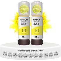 Kit 2 Refis De Tinta Amarela T544 Original Epson L1250 L3250 L1110 L1210 L3150 L3160 L3210 L3210 L3251 L3260 L5290 Kit 2 Refis De Tinta Amarela T544 Original Epson L1250 L3250 L1110 L1210 L3150 L3160 L3210 L3210 L3251 L3260 L5290
