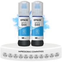 Kit 2 Refis De Tinta Ciano T544 Original Epson L1250 L3250 L1110 L1210 L3150 L3160 L3210 L3210 L3251 L3260 L5290 Kit 2 Refis De Tinta Ciano T544 Original Epson L1250 L3250 L1110 L1210 L3150 L3160 L3210 L3210 L3251 L3260 L5290