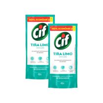 Kit 2 Refis Desinfetante Uso Geral Cif Tira-Limo 450ml Kit 2 Refis Desinfetante Uso Geral Cif Tira-Limo 450ml