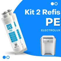Kit 2 Refis Filtro Purificador Bebedouro De Água Electrolux Pe10b Pe10x - Acquabios