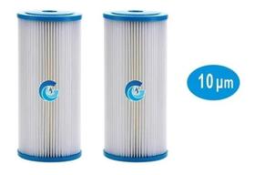 Kit 2 Refis Laváveisl Plissados Para Filtro Loren Acqua 10
