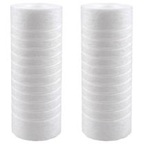 Kit 2 Refis Ranhurados de Reposição 7" Melt Blown para Filtro de Máquina de Lavar Maqlav Acquabios Kit 2 Refis Ranhurados de Reposição 7" Melt Blown para Filtro de Máquina de Lavar Maqlav Acquabios