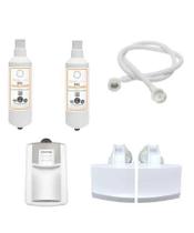 Kit 2 Refis + Torneiras + Mangueira 1m Para Purificador Compativel Colormaq Premium