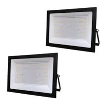Kit 2 Refletor 1000w Energia Iluminação Luz Potente Externo Sitio Chácara Condomínio Rua