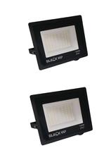 KIT 2 Refletor Led 100w Holofote Prova Dágua Ip66 Branco Frio bivolt 6500k