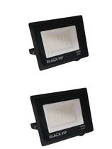 KIT 2 Refletor Led 100w Holofote Prova Dágua Ip66 Branco Frio bivolt 6500k - SHANE