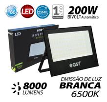 Kit 2 Refletor Led 200w Easy Avant Externo Branco Frio 6500k