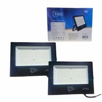 Kit 2 refletor led 200w holofote bivolt ip66