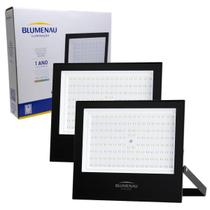 Kit 2 Refletor Led Holofote 150w Prova D'água Preto Bivolt Luz Branca 6500K Blumenau Kit 2 Refletor Led Holofote 150w Prova D'água Preto Bivolt Luz Branca 6500K Blumenau