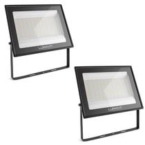 KIT 2 Refletor LED Start 200w IP66 Prova D' Água Luz Amarela KIT 2 Refletor LED Start 200w IP66 Prova D' Água Luz Amarela