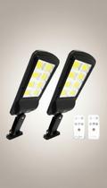 Kit 2 Refletor Solar LED 300W c/ Sensor Movimento