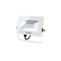 Kit 2 Refletor TR LED 30W Slim Luz Quente 3000K Bco/Pto