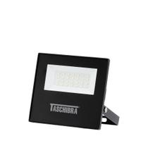 Kit 2 Refletor TR LED 30W Slim Luz Quente 3000K Bco/Pto