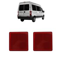 Kit 2 Refletores Do Parachoque Traseiro Ducato 1998 Até 2013 2014