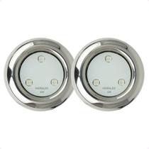 Kit 2 Refletores Led 6w RGB Inox S para Iluminação Piscina Kit 2 Refletores Led 6w RGB Inox S para Iluminação Piscina