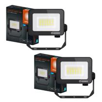 Kit 2 Refletores Led Floodlight Compact Core 20w 5000k Ip65 Ledvance Osram