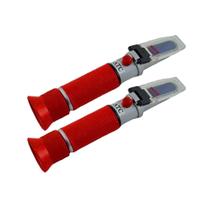 Kit 2 Refratômetro Açúcar Mel Álcool 0 A 32% Brix Temperatura Automática Rt-30atc Portátil Instrutherm Com Estojo