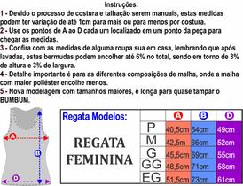 Kit 2 Regata Feminina Recorte Nadador MXD Conceito Casual Fitness Cores Diversas
