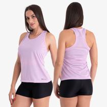 KIT 2 Regatas Feminina Academia Nadador Camiseta Dryfit para Musculação, Luta e Caminhada