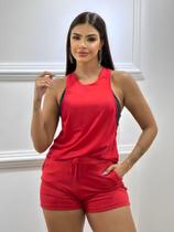 kit 2 regatas feminina camiseta vazada blusa academia TB moda fitness