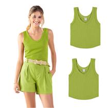 Kit 2 Regatas Feminina Viscoplus Canelada