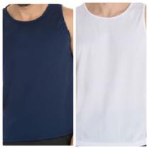 Kit 2 Regatas Masculina Malha Fria