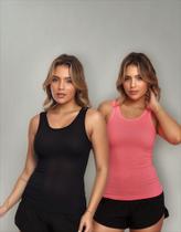 Kit 2 Regatas Nadador Fitness Academia Canelada