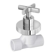 Kit 2 Registros de Pressão Basetec Pvc Cerâmico 25 Mm com Acabamento Invicta Docol Kit 2 Registros de Pressão Basetec Pvc Cerâmico 25 Mm com Acabamento Invicta Docol