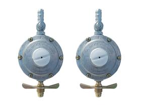 Kit 2 Regulador De Gás Industrial Aliança 506/38 Vazão 5kg/h