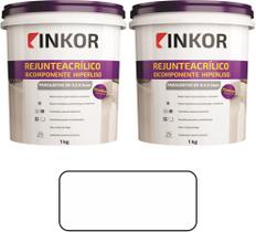 Kit 2 Rejuntes Acrilico Flexivel Premium 1Kg Inkor Kit 2 Rejuntes Acrilico Flexivel Premium 1Kg Inkor