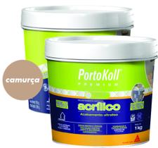 Kit 2 Rejuntes Acrílico Flexível Premium 1Kg Portokoll Kit 2 Rejuntes Acrílico Flexível Premium 1Kg Portokoll
