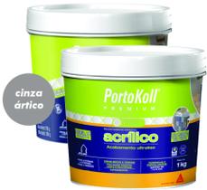 Kit 2 Rejuntes Acrílico Flexível Premium 1Kg Portokoll Kit 2 Rejuntes Acrílico Flexível Premium 1Kg Portokoll