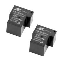 Kit 2 rele ar condicionado 12v 30a 250vac sla-12vdc-sl-a 4