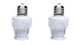 Kit 2 Relé Iluminação Fotocélula c/Soquete E27 Biv 60w Marg