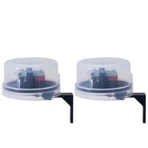 Kit 2 Relés Sensor Fotocélula Corujito Bivolt Qualitronix