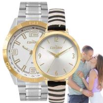 Kit 2 Relógios de Pulso Condor Feminino Masculino Casual Resistente Água COPC32CL/4K COPC21JKC/4K COPC21JGY/K3D Prata Dourado Kit 2 Relógios de Pulso Condor Feminino Masculino Casual Resistente Água COPC32CL/4K COPC21JKC/4K COPC21JGY/K3D Prata Dourado