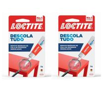 Kit 2 Removedor Cola Descola Tudo Loctite 2g Remove Resíduos Kit 2 Removedor Cola Descola Tudo Loctite 2g Remove Resíduos
