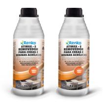Kit 2 removedor de cera atiwax-s baixo odor 1l renko