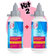 Kit 2 Removedor de cutícula Cora sem alicate Gel Cutilagem Européia Unha Manicure pedicure cutelaria