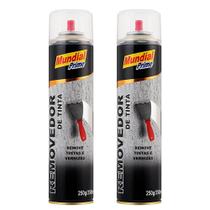 Kit 2 Removedor de Tinta Spray 350ml (250g) - Mundial Prime Removedor de Pintura, Verniz e Graffiti Kit 2 Removedor de Tinta Spray 350ml (250g) - Mundial Prime Removedor de Pintura, Verniz e Graffiti