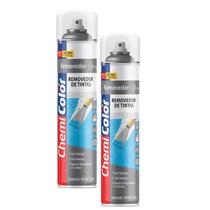 Kit 2 Removedor de Tinta Spray Chemicolor 400ml/250g