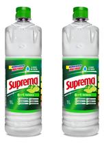 KIT 2 Removedor Suprema Verbena 1L - Limpeza Profunda Perfumada para Manchas Difíceis KIT 2 Removedor Suprema Verbena 1L - Limpeza Profunda Perfumada para Manchas Difíceis